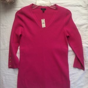 NWT Talbots v-neck sweater